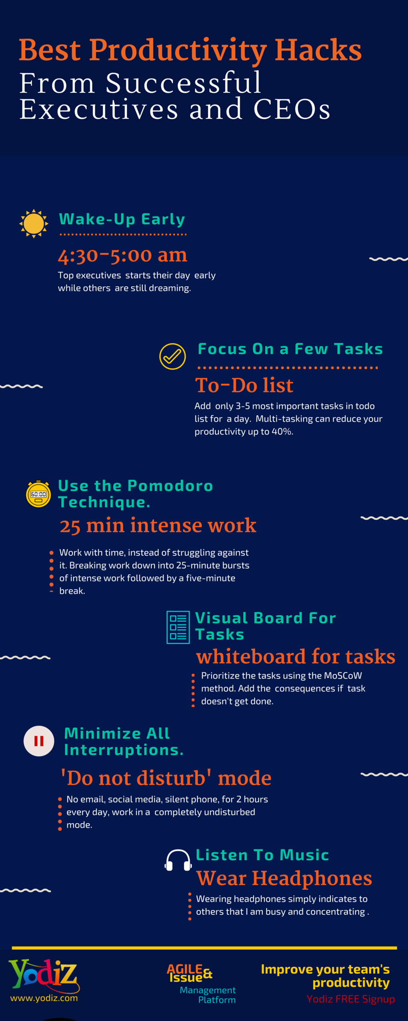 best-productivity-hacks-from-successful-executives-and-ceos-infographics