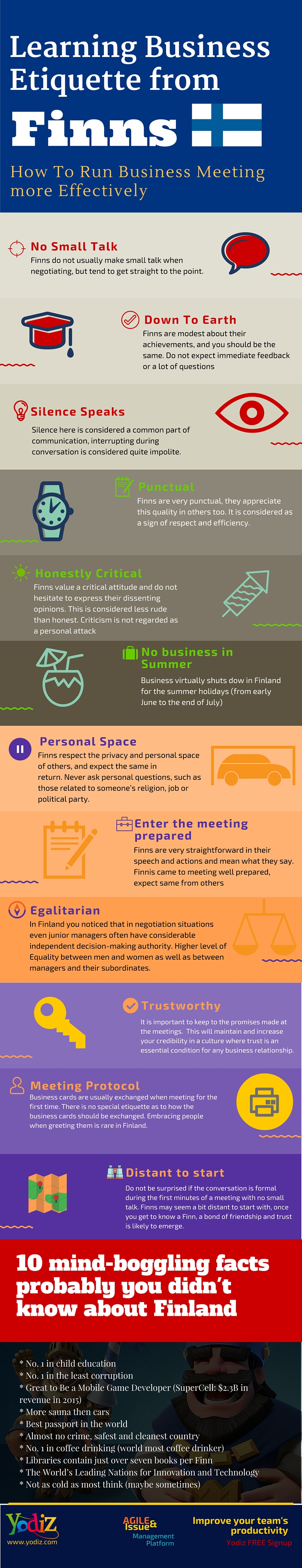 How To Run Effective Meetings Learning from Finnish Business Culture(infographics)