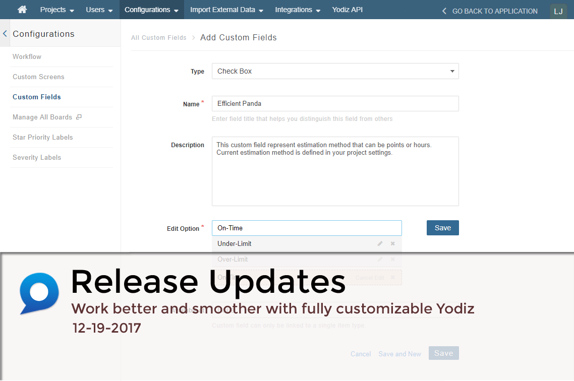 Work better and smoother with fully customizable Yodiz